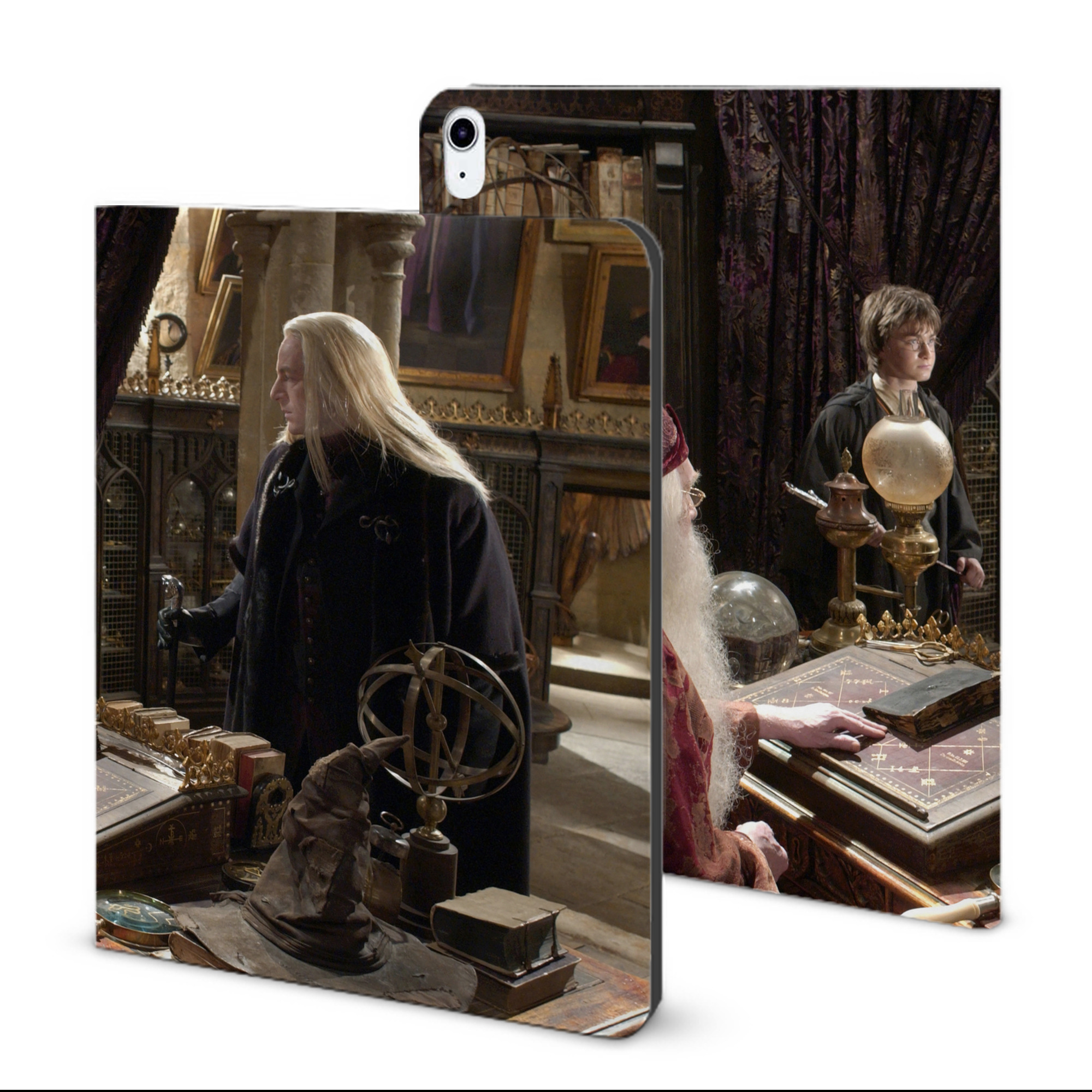 （画像用） Harry Potter ハリー・ポッターシリーズ IPad ケース ブック型 PUレザー TPU 耐衝撃 軽量 薄型 ペン収納なし 全面保護 IPad 各モデル対応